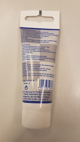 FA1 Auspuff Zement Dichtmasse Cement Montage Reparatur Paste Kitt Abdichtung 60g - 第 4/5 張圖片