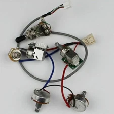 1 Set Epiphone Guitar Wiring Harness 2V2T PULL/PUSH POT Switch For SG LP Dot OEM