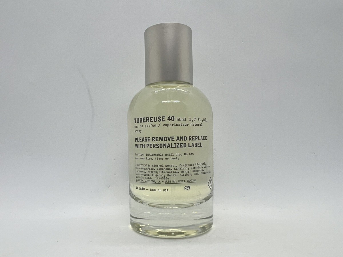 Le Labo Tubereuse 40 New York 1.7 Oz/ 50ml Tester No box See