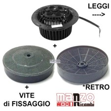 MOTORE CAPPA ASPIRANTE VENTOLA FABER ELICA TURBOAIR + FILTRO AI CARBONI ATTIVI