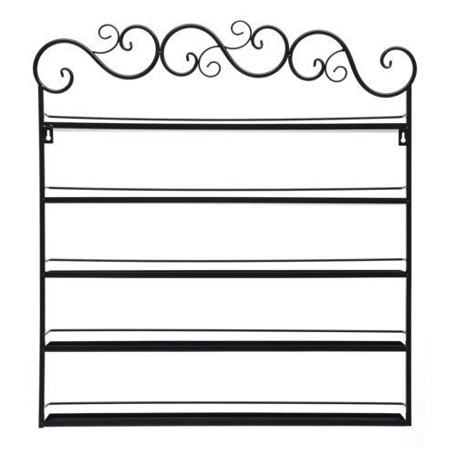Estante organizador de exhibición montado en la pared soporte metal 5 niveles OFERTA - Imagen 12 de 17