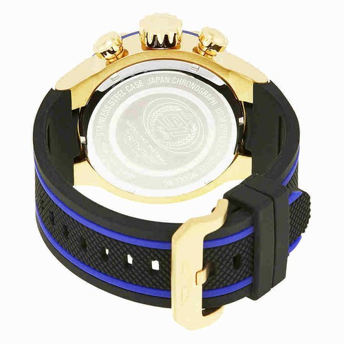 Invicta Herren 20107 S1 Rally Analoganzeige Japanisch Quarz Schwarz Silikon Uhr - Bild 3 von 4