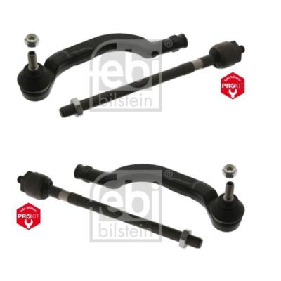 2x Febi 37627+37628 Spurstange Vorne für Opel Vivaro Renault Trafic II Nissan