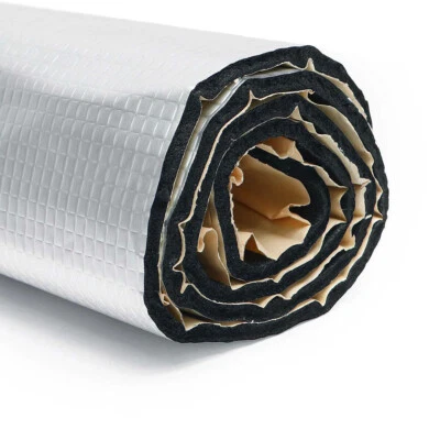 UKWAREHOUSESALES 7mm Thick Foam Aluminium Foil Insulation Warm Thermal Roll for Loft Shed Caravan