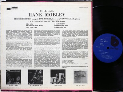 米LP Hank Mobley Roll Call BST84058 BLUE NOTE /00260 HANK MOBLEY 