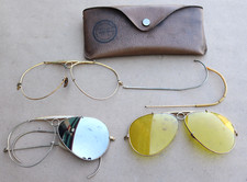 Vintage Bausch  Lomb Ray Ban Aviator Shooting Sunglasses Glasses Parts Lot B L