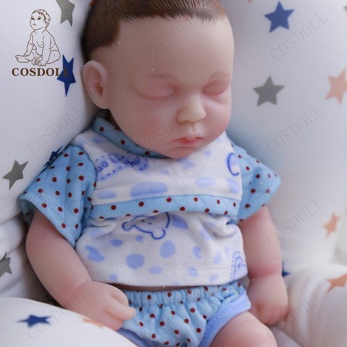 MUÑECA RENACIDA DE SILICONA SUAVE COMPLETA 12" BEBÉ RECIÉN NACIDO NIÑA MUÑECA - Imagen 7 de 16
