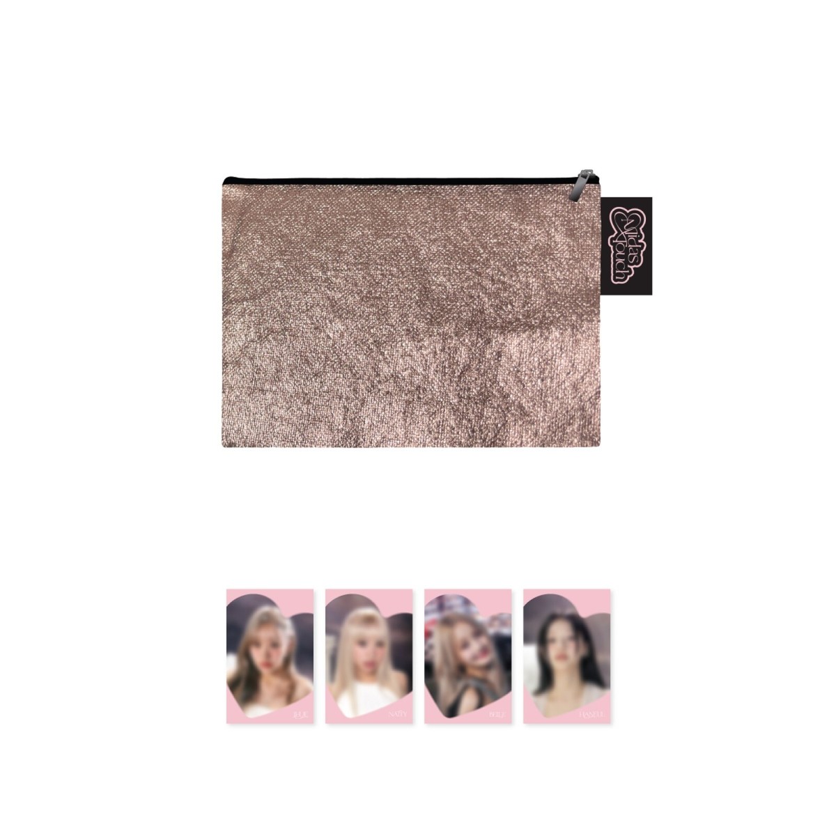 KISS OF LIFE 1st SINGLE Single Midas touch OFFICIAL MD POUCH +