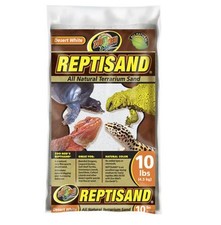 Zoo Med Repti Sand Desert White All Natural 10 lbs - 2 Pack