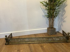Vintage Brass Fire Fender 