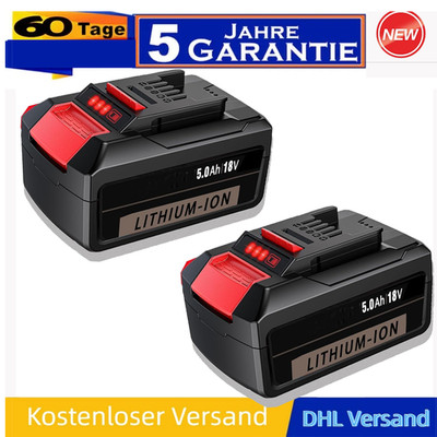 2x 5,0Ah Für Einhell PXC Power X-Change 4511489 Werkzeug-Akku 18V Lithium-Ionen