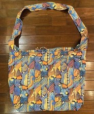 Borsa Patagonia Carry Ya'll Bag blu impacchettabile borsa ecologica a...