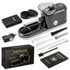 Automatic Electric Cigarette Rolling Machine One Touch Maker & Accessories Kit