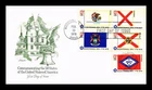 US COVER FLAGS OF FIFTY STATES FIRST DAY ISSUE SETENANT ARTMASTER