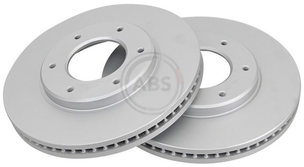 2X A.B.S. Bremsscheibe 16615 FüR Toyota Hiace Commuter 4 Bus 5 RCH12 RCH22 RZH10-image