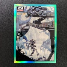 2023 Topps Chrome Star Wars Galaxy Marching at-Sts Aqua Refractor /199