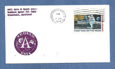 APOLLO 13 LAUNCH APR 11,1970 PRINCE GEORGES MARYLAND TRACK SPACE COVER NASA