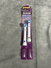 Vintage Rare Collectible 2 Reach Power Brush Toothbrush Replacement Heads