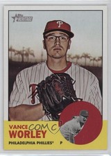 2012 Topps Heritage Vance Worley #116 0nr3