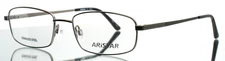 ARISTAR AR18639 547 Green on Gunmetal Mens Rectangle Eyeglasses 54-18-140 B:32