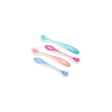 Nuby 4Pk New Modern Soft Tip Spoon - Colors May Vary