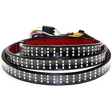 Triple Row LED Tailgate Light Bar LED Flexible Strip for Truck, 5 60"