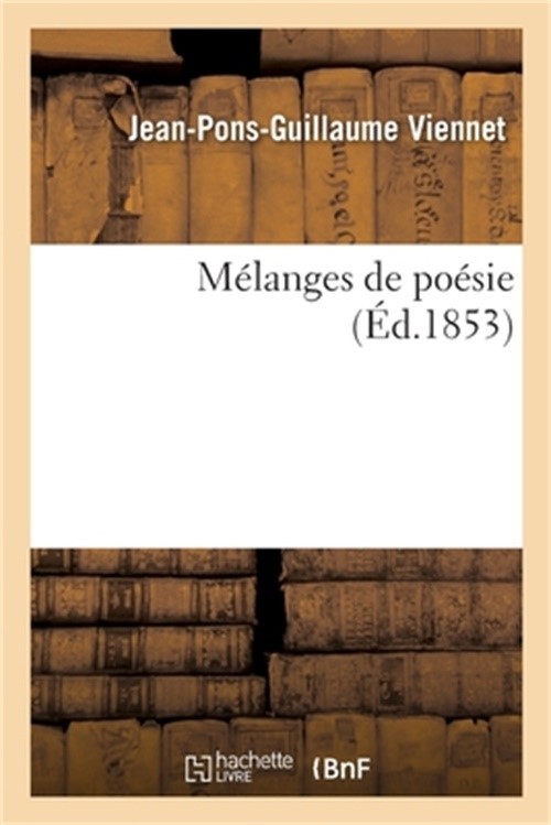 M�langes de Po�sie (Paperback or Softback)