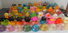 Set Of 12 Assorted Rubber Ducks Some With Accessories 2" From Age 2 2024 New