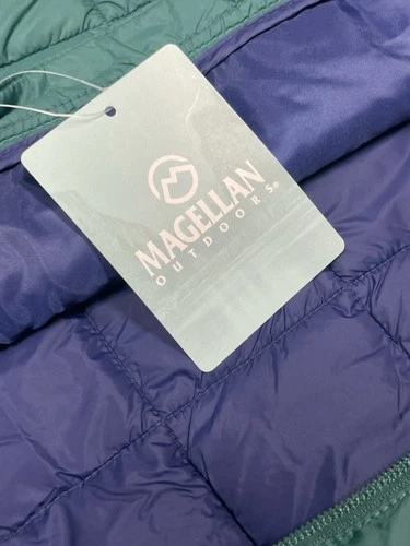 Magellan Outdoors Vest Mens XXL Green Lost Pines Puffer Quilted Outdoor Hiking image 2