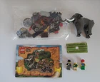 LEGO #7414 ORIENT EXPEDITION Elephant Caravan, 100% Complete With Manual NO BOX