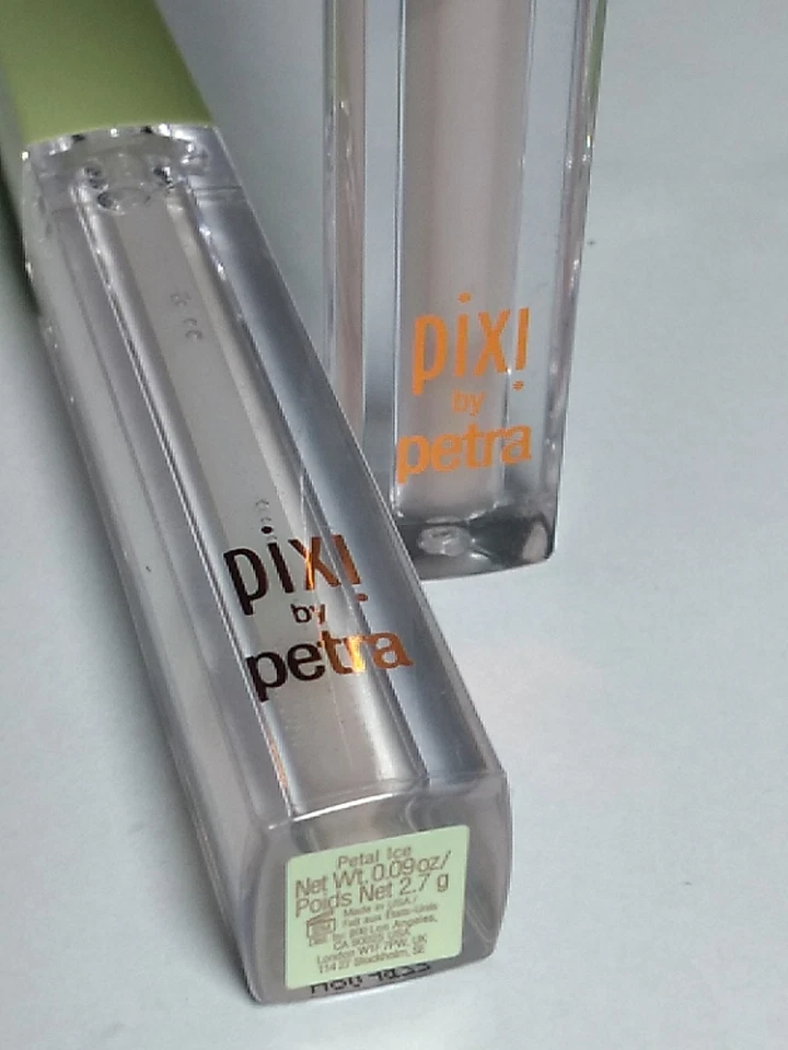 Pixi de Petra 0,09 oz. Brillo de labios Petal Ice LipLift Max - Lote de 2, SIN CAJA Foto 2 de 4