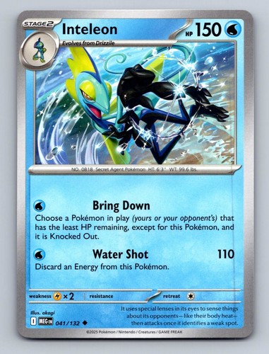 Pokémon TCG Mega Evolution /132-Inteleon 