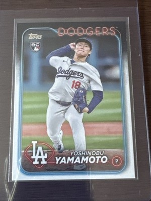 2024 Topps Series 2 - Yoshinobu Yamamoto #553 (RC)