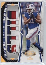 2024 Certified Piece of the Game Relics Gold 17/25 Ed Oliver #POG-EOR uk2