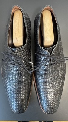 FLORIS VAN BOMMEL Disco-Style Party/Business Schuhe Muster Gr. 43 UK 9