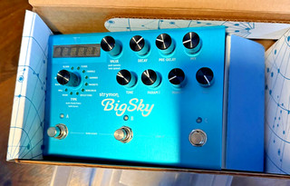 Strymon BigSky Digital Reverb Effects Pedal for Electric & Acoustic Guitar