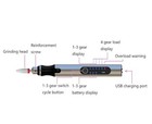 Rechargeable cordless Electric Micro Engraver Pen Mini DIY Engraving Tool — photo 3