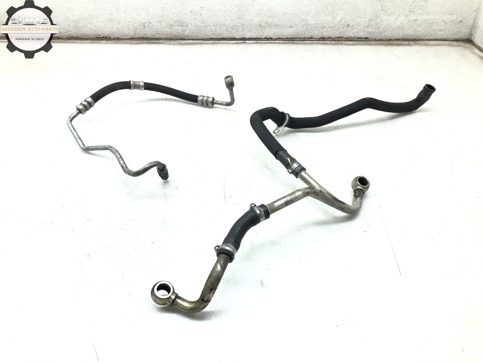 2004-2019 MASERATI GRANTURISMO M145 4.2L COOLANT WATER HOSE LINE PIPE SET OEM
