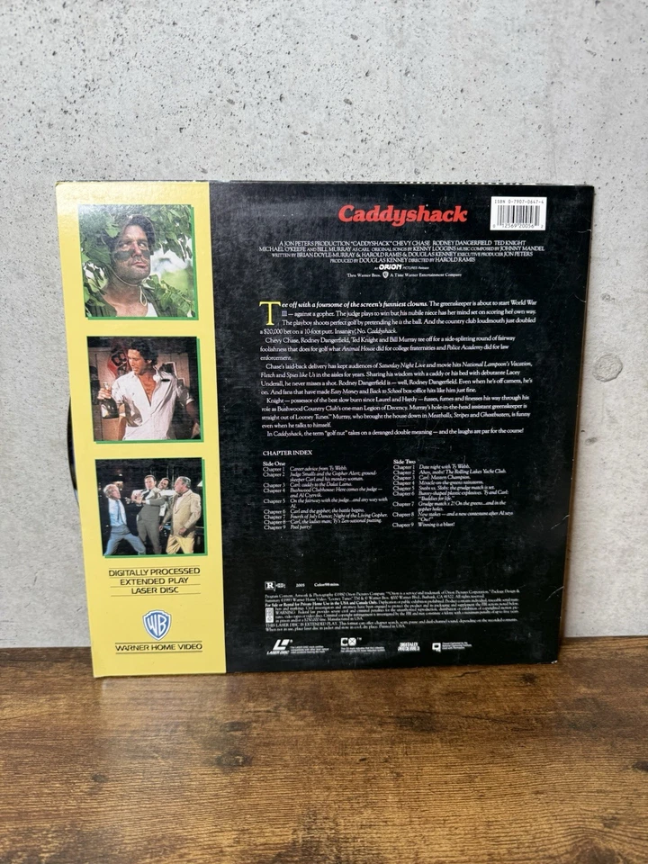 Caddyshack Laserdisc Chevy Chase Rodney Dangerfield Nice Foto 3 de 3