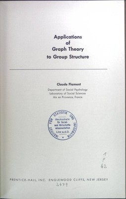 Applications of Graph Theory to Group Structure. Prentice-Hall Series in Mathema