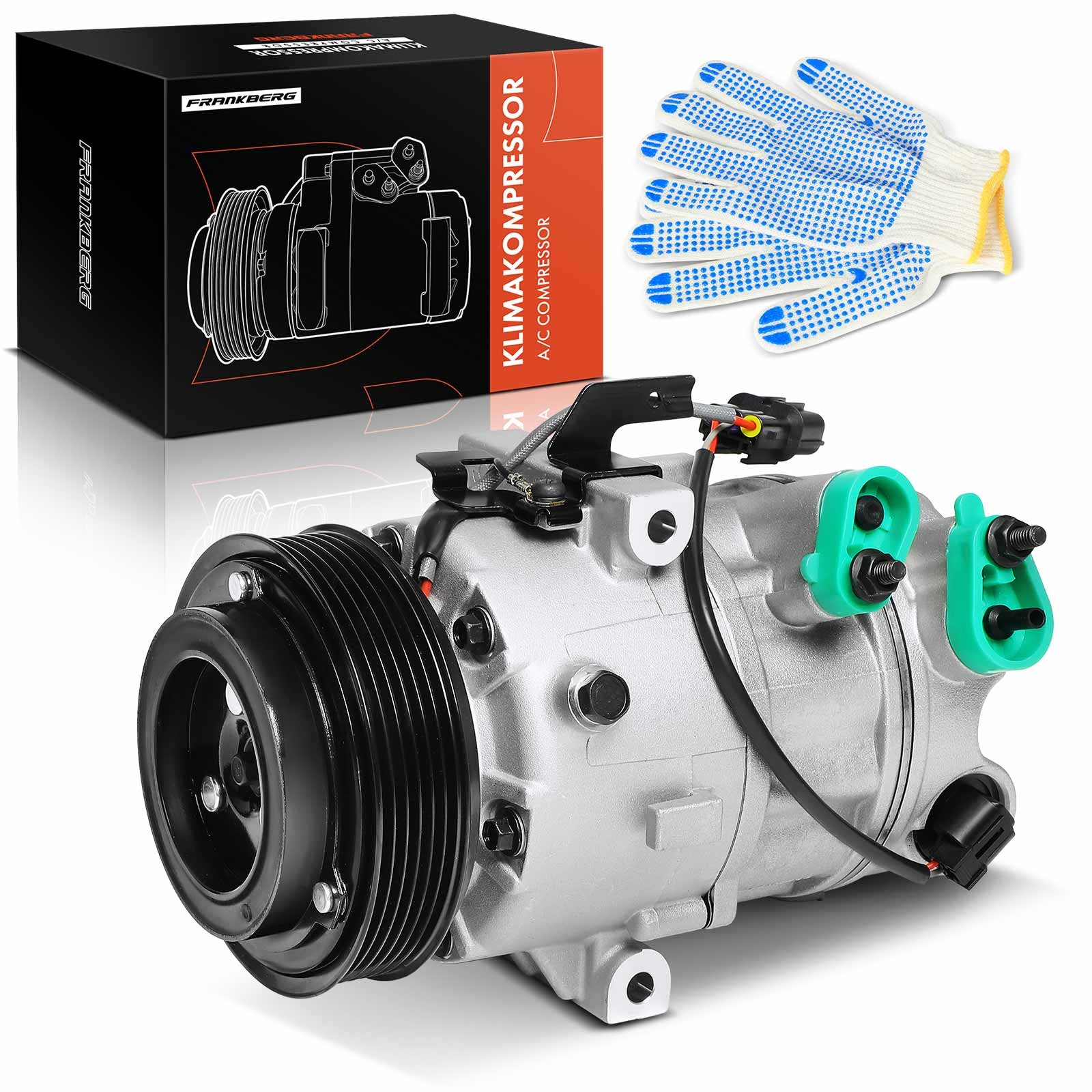 FRANKBERG Air Conditioning Compressor for Kia Sportage 14-22 Hyundai ix35 13-22