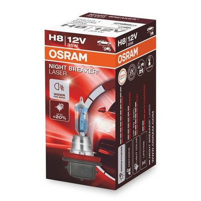 Glühlampe H8 12V 35W PGJ19-1 OSRAM NIGHT BREAKER  LASER Next Gen für PKW