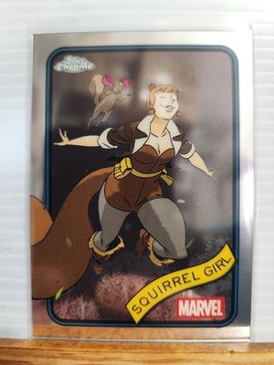 Squirrel Girl 2025 Topps Chrome Marvel card #44