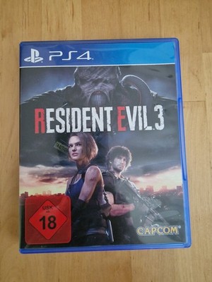 Resident Evil 3 Remake Sony Playstation 4 kratzfrei top Zustand 