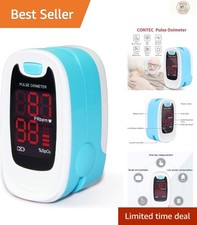 One-Click Use LED Pulse Oximeter with Long Battery Life User-Friendly Features