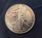 1990 American Silver Eagle $1 BU Early Date ASE Original Toning 1 oz .999 Silver