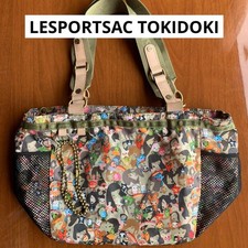 LeSportsac x Tokidoki Tote Bag MAMMAMIA Camo Pla Limited Edition Used