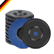 10 Stück Schleifscheiben Set 76mm Korn 40-120 für Metall Holz Winkelschleifer
