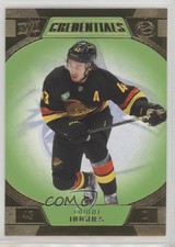 2022-23 Upper Deck Credentials Neon Green /75 Quinn Hughes #85 1gl5