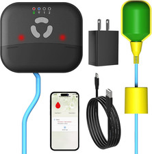 Wifi Sump Pump Alarm, Dual Float Switch, 90Db, Free App Alerts | Dual Float Sens